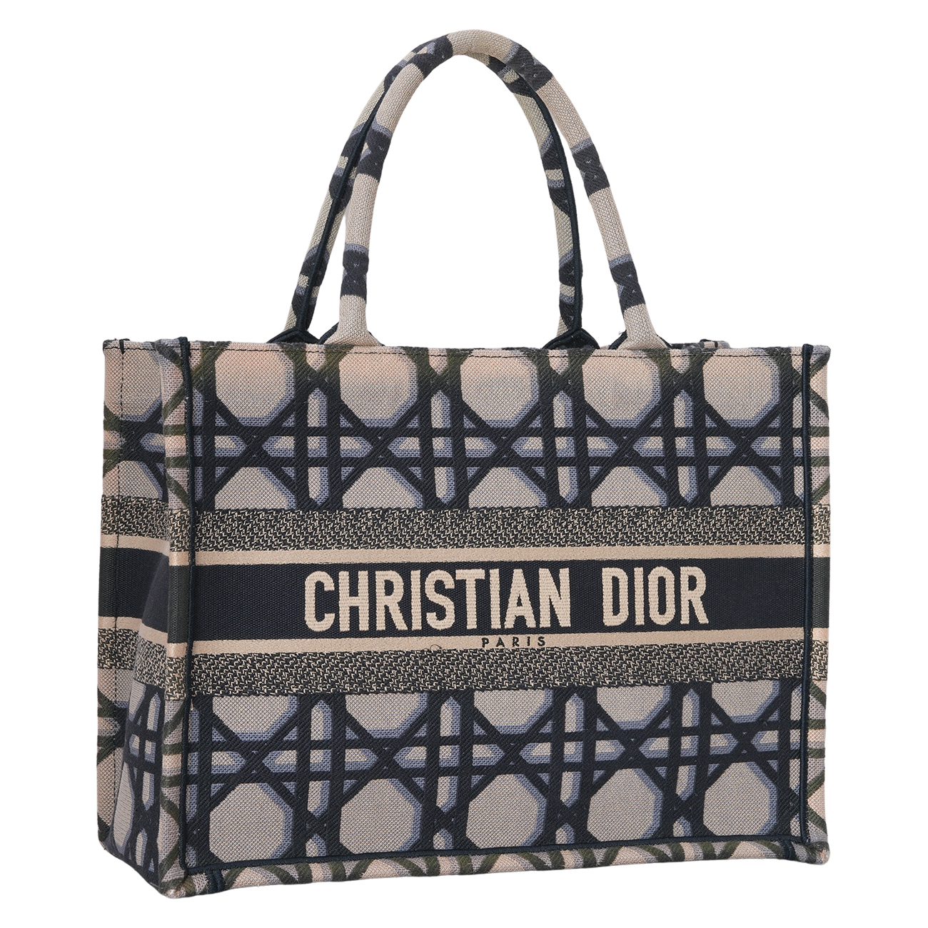 CHRISTIAN DIOR(USED)디올 시즌 북토트 미듐